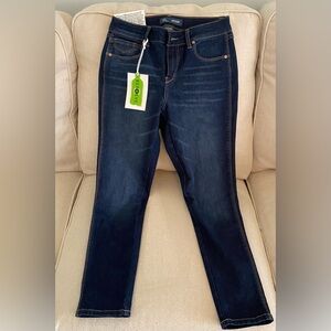 1822 Denim Women's Skinny Jeans - Dark Blue Wash